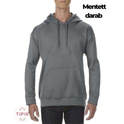 Unisex szürke kapucnis pulóver - 3XL