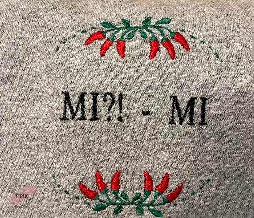 MI?! - MI - Férfi-L-szürke paprikás
