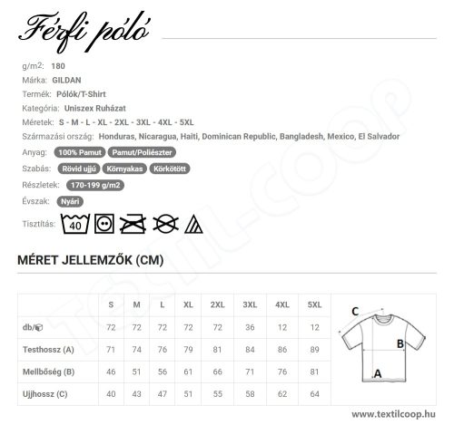 Csak inni jöttem - póló, Férfi-M-szürke paprikás