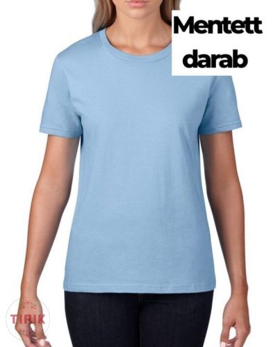 Női világoskék póló - L, 2XL