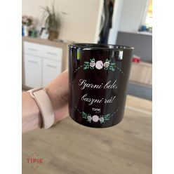 Szarni bele, baszni rá! - HIBÁS fekete bögre