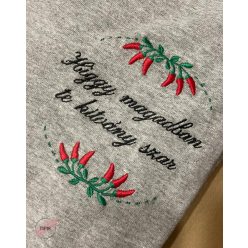   Higgy magadban te hitvány szar - póló, Férfi-S-szürke paprikás