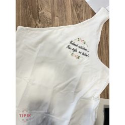   Cukinak születtem, fasz tudja mi történt - Női félvállas top, L-es