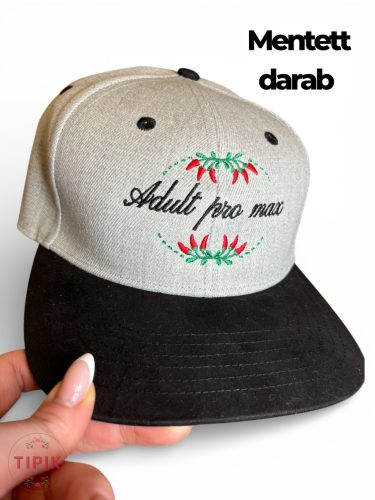 Baseball sapka szürke/fekete