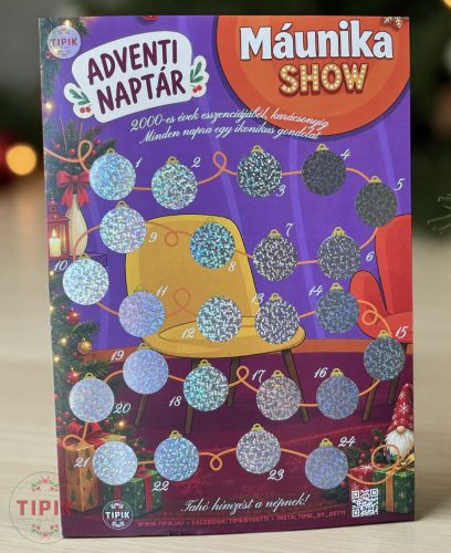 Mónika show kaparós adventi naptár