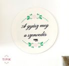 A gyász meg a szenvedés - kicsi hűtőmágnes