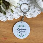 A gyász meg a szenvedés - kulcstartó