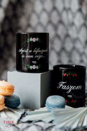 Azért a lófasznak is van vége... - fekete bögre