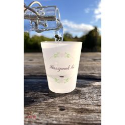 Basszunk be - pálinkás pohár