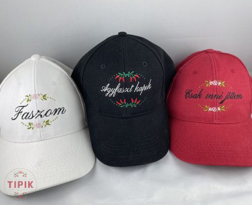 EGYEDI SZÖVEGŰ - baseball sapka