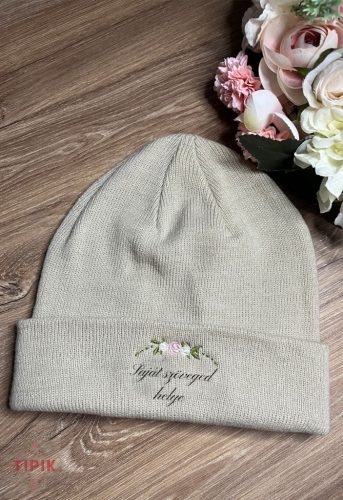 EGYEDI SZÖVEGŰ - téli sapka