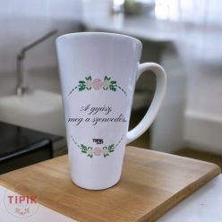 A gyász, meg a szenvedés. - nagy latte bögre