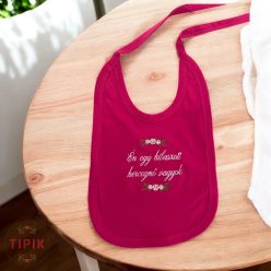 Én egy kibaszott hercegnő vagyok - hímzett előke