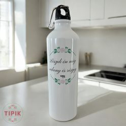 Leszek én még vékony és részeg! - fém kulacs