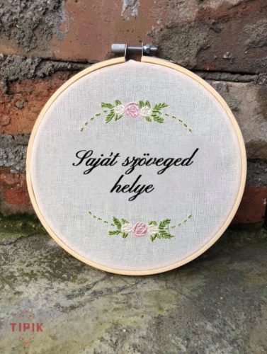 EGYEDI SZÖVEGŰ - fali dísz