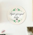 EGYEDI SZÖVEGŰ - kicsi hűtőmágnes