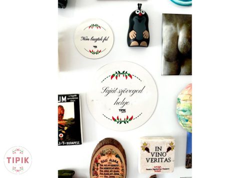 EGYEDI SZÖVEGŰ - nagy hűtőmágnes