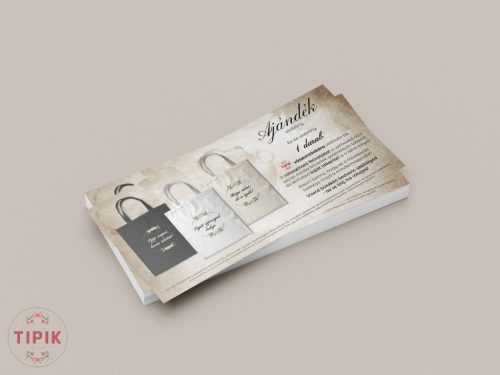 Ajándékutalvány - vászontáska