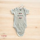 Törpe terrorista - hímzett baba body